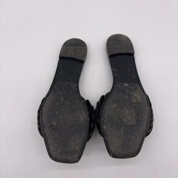 Valentino Garavani Rose Edition Atelier Leather Slides - Picture 6 of 7